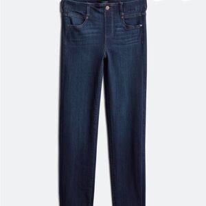 Gia Glider Pull-on Slim Straight Leg Jean
